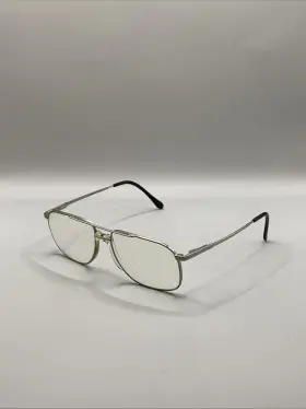 56-15-145 Essentials En5665 Eyeglasses Gunmetal Silver Metal Full Rim Frame