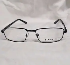 El-234 Europa Elements Eyeglass Frames Black El-234 Europa Elements Eyeglass Frames Black