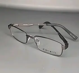 El-276 Europa Elements Metal Eyeglass Frames Brown 52/18/140
