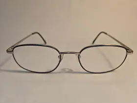 52-19-140 Europa Elements El-68 02 Eyeglasses Black/brushed Nickel Flex Hinges 52-19-140 Europa Elements El-68 02 Eyeglasses Black/brushed Nickel Flex Hinges