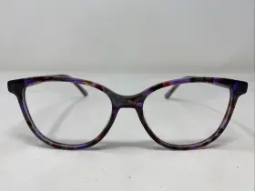 53-17-145 Eye Think I Can Fp1990 C1 Purple Marble Full Rim Eyeglasses Frame Xg97