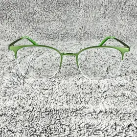 2741 Eyebobs Bottomless Reading Glasses Green Half-rim 2.0 Eyeglasses