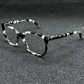 3373-92723-22 Eyebuydirect Absolutely C5 Eyeglasses Frame Marble Granite 52-17-140 Flex Euc