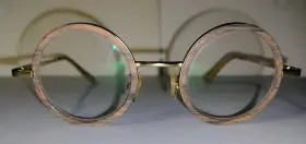 42-22-145 Eyebuydirect Inch Roaring Light Tortoise Round Frames Eyeglasses
