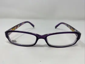 53-16-143 Eyewear C139 2138 Violet Crystal Full Rim Eyeglasses Frame /w20