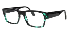 0427 Face A New Arman 1 Col Black Green Tortoise Authentc Eyeglasses 54-17