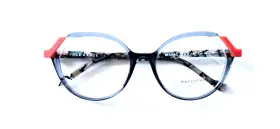 52-17-142 Face A Moves2 4012 Blue Pink Black Tortoise New Eyeglasses Frames