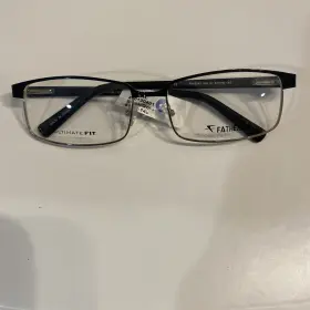 Fh0043 Fatheadz Eyewear Vito Xl Black Rectangular Eyeglass 61 18 148 B-51