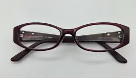 F835j6035216140 Fendi Womens F835j 603 Bordeaux Oval Frames Only Eyeglasses 52-16-140