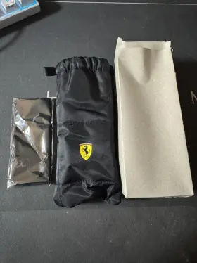 0fz8005u Ferrari Scuderia Matte Black Mens Eyeglasses. Brand New