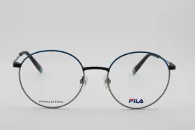 51-19-140 Fila Col.0q46 New Vfi093 Blue Palladium Eyeglasses Frames Unisex