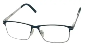 Vf1152 Fila Big Kids Black Rectangle Metal Eyewear Frame Vf1152. 46mm