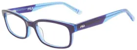 Vf9458 Fila 0nav Eyeglasses Frame Youth Kids Boys Navy Blue Full Rim 49mm