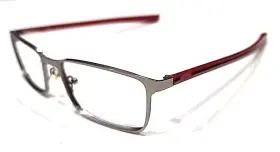 Vf9997 Fila Gunmetal Red Rectangle Eyeglasses 55-18 140