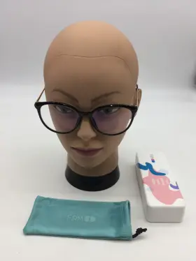54-17-145 Firmoo S0172 Black Eyeglasses Optical Frame