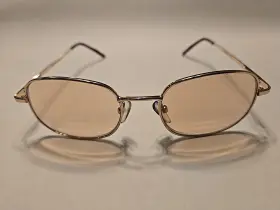 Flex 24200 Melanoptic Mro Designer Eyeglasses Gold 49-18-140 Hinges