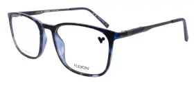 54-19-145 Flexon 886895576833 Ep8017 462 Mens Glasses Frames Navy Tortoise Titanium Temples