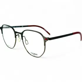 B2032 Flexon Mens Metal Eyeglass Frame 035 Graphite 52-20 Flexible Titanium