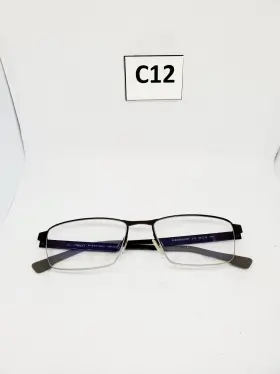 55-18-145 Flexon E1037 310 Bridge Only Fiber Optic Men S Eyeglasses Half Rim