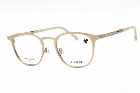 E1150712 Flexon E1150 712 Eyeglasses Matte Gold Silver Frame 49mm