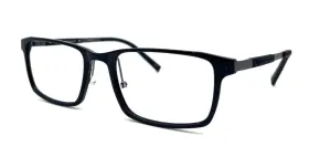 Ep8008 Flexon New 001 Shiny Black Authentic Eyeglasses 55 - 19 145