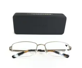 54-18-135 Flexon W3043-272 Eyeglasses Frames W3043 272 Satin Taupe Gold Half Rim Titanium
