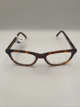 6004 Flower Eyewear 215 Tortoise 51/18/140 Flex Hinge Eyeglasses Frame