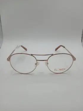 52-20-135 Flower Flr6036 Jess Eyeglasses Rose Gold