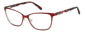 53-16-140 Fossil 7157/g Womens Eyeglasses Fos Lhf Burgundy Red Optical Frame