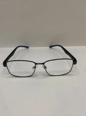 Foster Grant Dg0523 Ironman Eyeglasses Frame Im2010 Mens Gunmetal 55-16-152