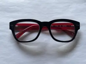 M1020 Frame T Black/red #239 53/21/145 Eyeglass