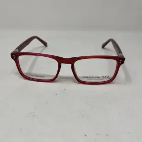 47-16-125 Fregossi Qw45 Eyewear Kids 333 Red Clear Flex Hinge Eyeglasses