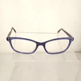 Vfu198-0u11-54 Furla Women Square Eyeglasses Frames No Lenses Light Blue Vfu198-0u11 140