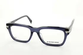Gs2600-415 G-star Raw 2600415 Fat Dexter Polished Navy Blue Crystal 51-18-145 Frame Z124