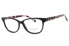 Gant 889214304261 Ga4122 001 Eyeglasses Shiny Black Frame 55mm