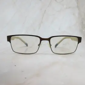 Gant G3003 Eyeglasses Frame Unisex Brown Metal Rectangular Full Rim 54-17-145