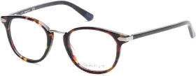 Ga3115 Gant New Ga 3115 Eyeglasses 052 Dark Havana - Matte Black 100% Authentic