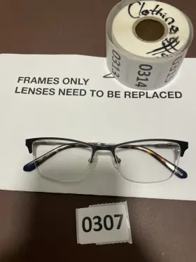 Gant Ga4067 Matte Black 002 Metal Semi Rimless Eyeglasses Frame 52-17