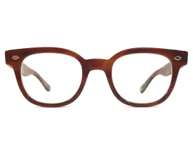 47-23-143 Garrett Leight 810018275198 Eyeglasses Frames Canter Vinbrt Brown Tortoise Square