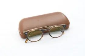 Garrett Leight 817985021674 - Hampton Eyeglasses Size 46
