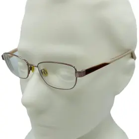 G5036 Genesis Altair Eyeglasses Frames Only 601 Rose Gold Pink Cat Eye