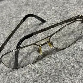 55-17-140 Genesis Ge G4002 New Eyeglasses 002 Gun 100% Authentic Frames Only