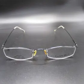 49-19-135 Gianni Gp3329 Po Eyeglass Frames M.black Half Rim Stainless Steel