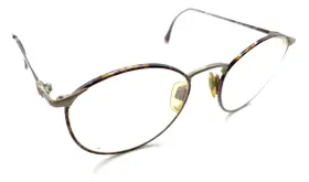 132-808 Giorgio Armani 132 808 Tortoise Brown Gold Eyeglasses Frames 53-19 140 Designer