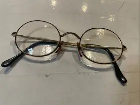 134-759 Giorgio Armani Gold Brown Mens Eyeglasses 47-20 - 140