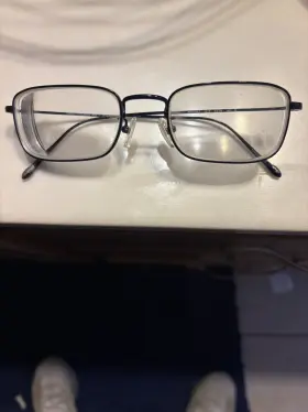 5096-t Giorgio Armani Eyeglasses Ar Unisex Grey Full Rim Titanium Glasses Frames