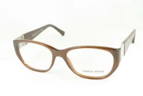 53-16-140 Giorgio Armani 7016-5155 Ar 7016-h 5155 In Brown Silk Eyeglass Frames Y40 Italy