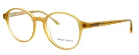 Ar7004 Giorgio Armani 300 New 5013 51mm Beige Translucent Eyeglasses Italy