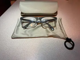 Ar7092 Giorgio Armani 5445 Mens Matte Grey Gradient Eyeglass Frames 55/18