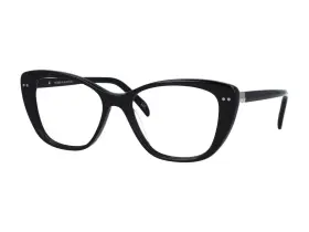 53-16-135 Giorgio Valmassoi Vg-2003 C.001 Black Womens Acetate Eyeglasses Frames
